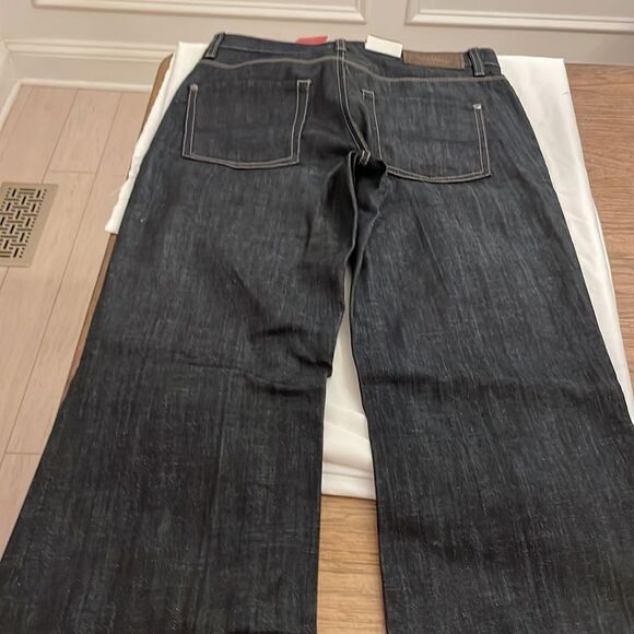 Chic Black Wide Leg Jeans for Women - Picture 10 of 12